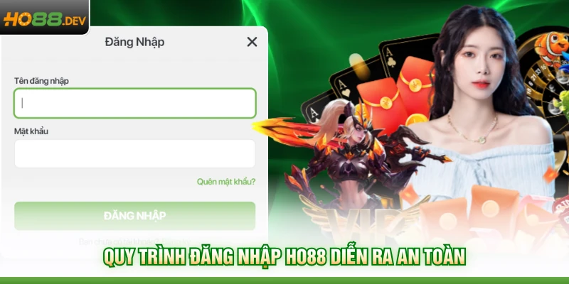 Đăng Nhập HO88 1 Quy trình đăng nhập HO88 diễn ra an toàn